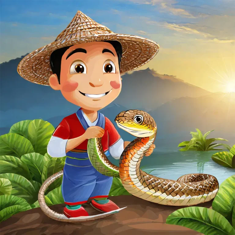 นิทานเรื่องชาวนากับงู