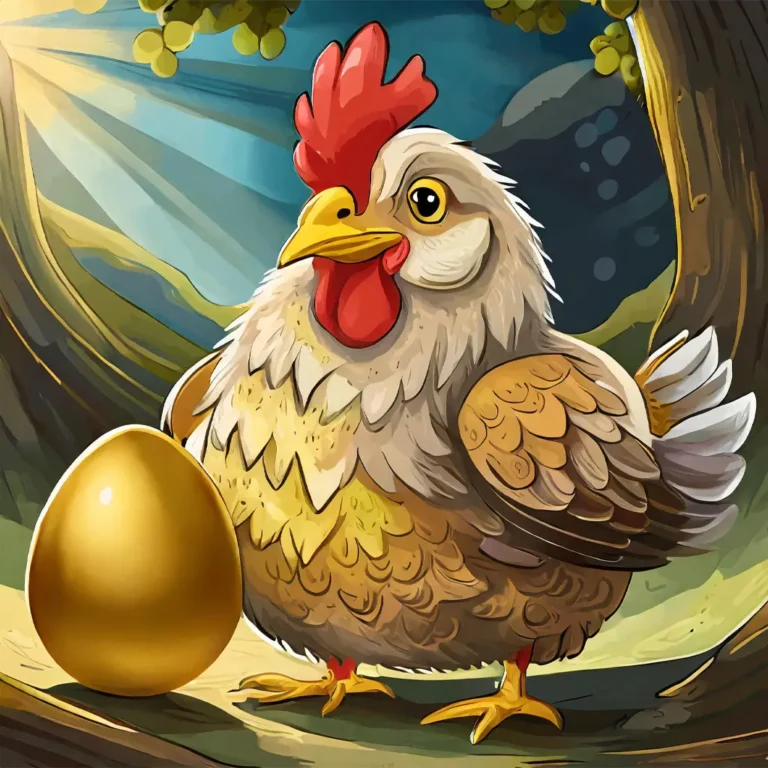 นิทานเรื่องไก่กับไข่ทองคำ
