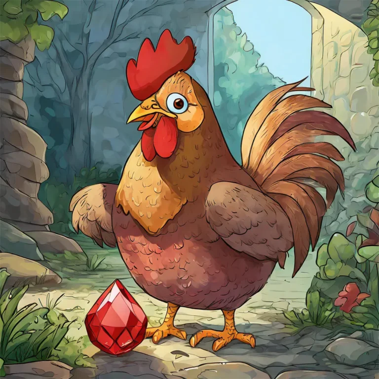 นิทานเรื่องไก่ได้พลอย